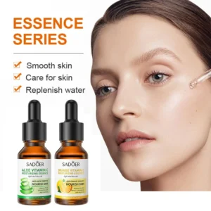 Fruit Moisturizing Essence Vitamin C Aloe Hydrating Replenish Moisturizing Smooth Water Whitening Skin Essence Liquid X6A7